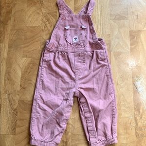 Carter’s Corduroy Overalls in Pink